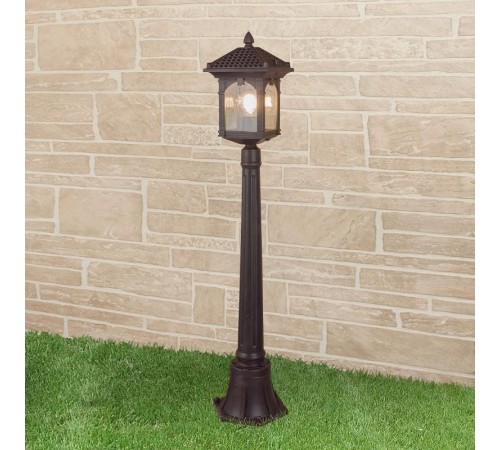 Светильник садово-парковый Corvus F капучино (GL 1021F)  a043653  Elektrostandard