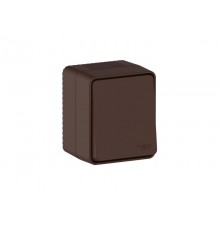 AtlasDesign Profi54 Коричневый О/У Выключатель 1-клавишный 10 АХ  ATN546011  SE