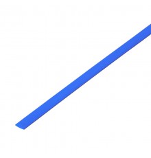 Термоусадочная трубка 3,5/1,75 мм, синяя, упаковка 50 шт. по 1 м  20-3505  REXANT