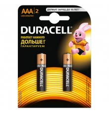 Элемент питания Duracell LR03-2BL BASIC  Б0026812  Duracell
