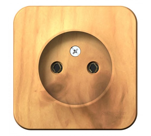 Blanca Ясень О/У Розетка без заземления без шторок, 16А, 250В  BLNRA000105  SE