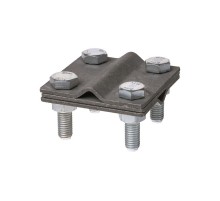 Зажим крестовой ЗКСГО25, горячеоцинкованный, стержень - провод 25-95 мм/полоса 3х25 мм   SQ2401-0031  TDM