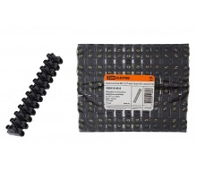 Зажим винтовой ЗВИ-5 полипропилен 0,75-4мм2 12пар 100°С черный   SQ0510-0032  TDM