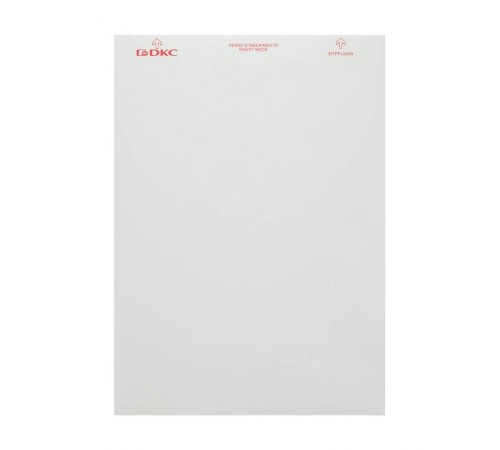 Табличка маркировочная, полиэстер 10х20мм. белая  SITFP1020W  DKC