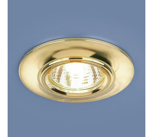 Светильник точечный встраиваемый 7007 MR16 GD золото  a036617  Elektrostandard
