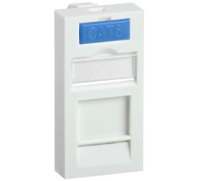 Вставка 45х22,5мм для 1 мод. Keystone Jack с маркером  CS6-11M  ITK