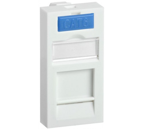 Вставка 45х22,5мм для 1 мод. Keystone Jack с маркером  CS6-11M  ITK