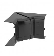 Угол внутренний 90х50 мм, изменяемый черный  09551A  DKC