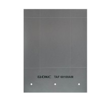 Табличка гибкая для маркировки оболочек. Клейкое основание. Винил. Металлик  TAF60100AM  DKC