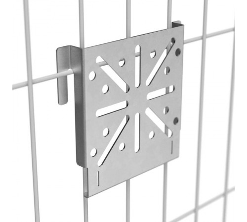 Монтажная пластина на 3Д-забор для крепления ЭМК  PR80.08129  Промрукав