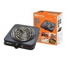 Электроплитка одноконф. ЭПС1 230 В, 1 кВт, спираль, черная,  SQ2504-0012  TDM