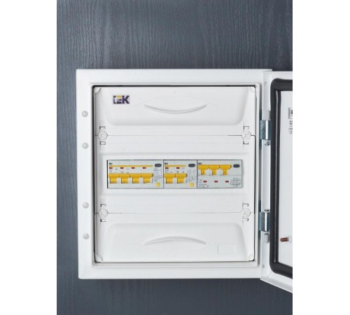 Выключатель автоматический дифференциального тока АД14S 4п 63А C 300мА тип AC (5 мод)  MAD13-4-063-C-300  IEK