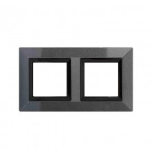 Рамка из металла, "Avanti", темно-серый, 4 модуля  4403854  DKC