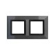 Рамка из металла, "Avanti", темно-серый, 4 модуля  4403854  DKC