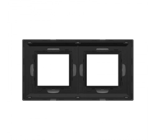 Рамка из металла, "Avanti", темно-серый, 4 модуля  4403854  DKC