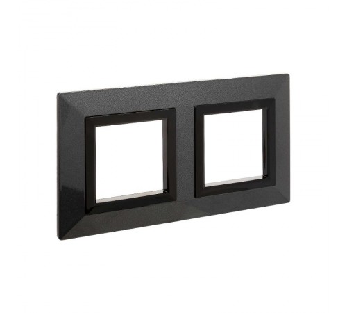 Рамка из металла, "Avanti", темно-серый, 4 модуля  4403854  DKC