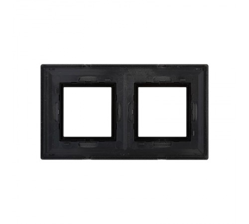 Рамка из металла, "Avanti", темно-серый, 4 модуля  4403854  DKC