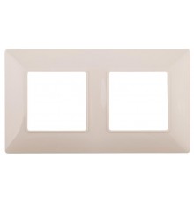 14-5002-02 Рамка на 2 поста, Эра Elegance, сл.кость  Б0034388  ЭРА