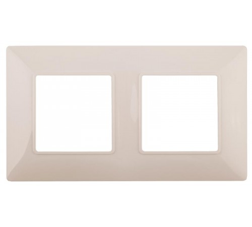 14-5002-02 Рамка на 2 поста, Эра Elegance, сл.кость  Б0034388  ЭРА