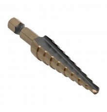 Ступенчатое сверло ST-4-12/1 HSS (9 ступ.)  ST-4-12/1  EKF