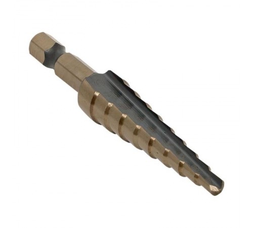 Ступенчатое сверло ST-4-12/1 HSS (9 ступ.)  ST-4-12/1  EKF