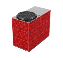 Колодец пластиковый для кабельной канализации с пластиковым люком, 1500х750х1125  281500  DKC