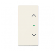 SRB-2-96 Клавиша двойная free@home, жалюзи, Basic 55, цвет chalet-white  6220-0-0710   2CKA006220A0710  ABB