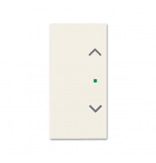 SRB-2-96 Клавиша двойная free@home, жалюзи, Basic 55, цвет chalet-white  6220-0-0710   2CKA006220A0710  ABB