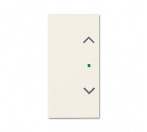 SRB-2-96 Клавиша двойная free@home, жалюзи, Basic 55, цвет chalet-white  6220-0-0710   2CKA006220A0710  ABB