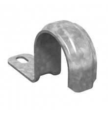 Скоба кабельная однолапковая 25-26, толщ. 1,2 мм, гальван. цинк, 043525  СКО-25-26-1,2-ЭЦ   Ostec