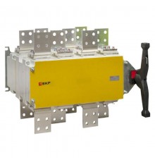 Рубильник-переключатель 2500A 4P c рукояткой управления для прямой установки PowerSwitchpscs-2500-4 EKF