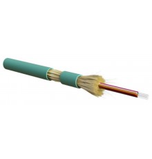 FO-DT-IN-503-2-LSZH-AQ Кабель волоконно-оптический 50/125 (OM3) многомодовый, 2 волокна LSZH, нг(А)-HF, голубой (aqua)  445328  Hyperline