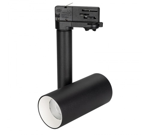 Светильник SP-POLO-TRACK-PIPE-R65-8W Day4000 (BK-WH, 40 deg)  027483  Arlight