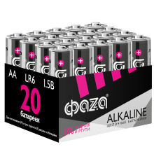 Батарейка LR 6 ФАZА Alkaline Pack-20 арт.5028098