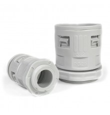 Муфта вводная для гофрированных труб серая ВМ-ГТ-16  PR08.3268  Промрукав