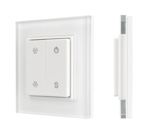 Панель SMART-P47-DIM-G-SUF (3V, 1 зона, Knob, 2.4G) (Arlight, Стекло)  032983  Arlight