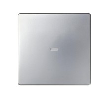 Simon 82 Клавиша для выключателя одноклавишного с подсветкой, S82 Detail, алюминий  8200011-093  Simon