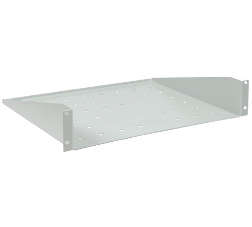 Полка 19 консольная глубиной 350мм 1U серая  RS135-350P  ITK