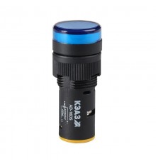 Лампа AD16DS(LED) матрица D16мм синий 110В AC/DC  357834  КЭАЗ