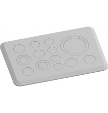 TZ102 фланец для метрических сальников 1xM63/M50, 2xM32/M20, 5xM25, 5xM20  2CPX010452R9999  ABB