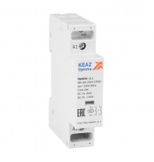 Контактор модульный OptiDin MK-100-2020-230AC (L)  343728  КЭАЗ
