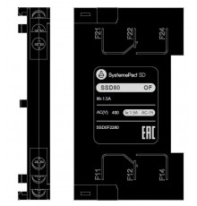 Вспомогательный контакт для SD80 2NO2NC  SSDOF2280  SE