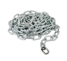 Цепь короткозвенная (DIN766) 4 мм упак. 5м- накл. ( 1,537 кг)  127867  Tech-KREP