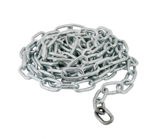 Цепь короткозвенная (DIN766) 4 мм упак. 5м- накл. ( 1,537 кг)  127867  Tech-KREP