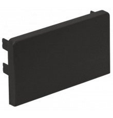Заглушка для РКК-100х60 и 100х40 (черная)  ЗГЛ-100х60-Ч  Рувинил