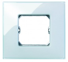 Simon 27 Рамка декоративная, 4 поста, (+суппорт), S27 Neos, Глянец, голубой  27774-33  Simon