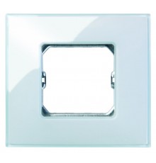 Simon 27 Рамка декоративная, 3 поста, (+суппорт), S27 Neos, Глянец, голубой  27773-33  Simon