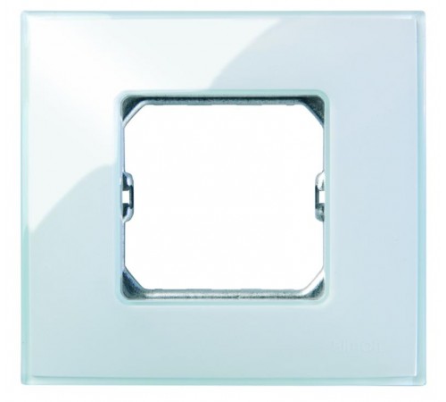 Simon 27 Рамка декоративная, 4 поста, (+суппорт), S27 Neos, Глянец, голубой  27774-33  Simon