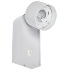 Светильник 4041 настенный GX53 белый  LT-UBB0-4041-GX53-1-K01  IEK