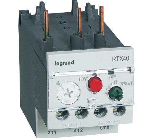 RTX3 40 Тепловое реле с дифференциальной защитой 6-9A для CTX3 22, CTX3 40  416670  Legrand
